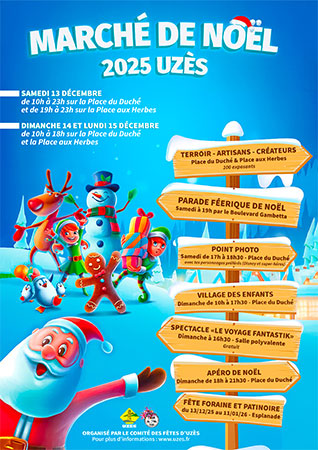 Marché de Noël d'Uzès