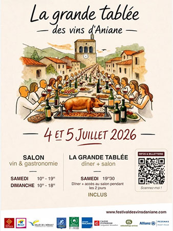 La Grande Tablée des Vins d’Aniane