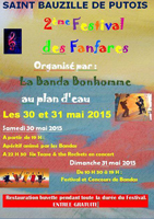 Festival des fanfares - Saint-Bauzille de Putois - Hérault.