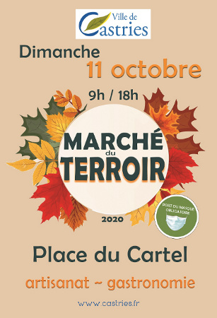 Marché du terroir et de l'artisanat - Castries - Hérault.