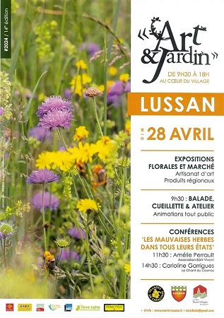 Festival Art et Jardins - Lussan - Gard.