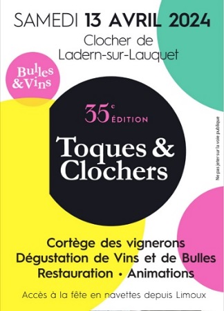 Toques et Clochers - Limoux - Aude.