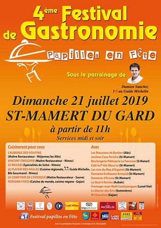 Festival de Gastronomie Papilles en Fête - Saint-Mamert du Gard - Gard