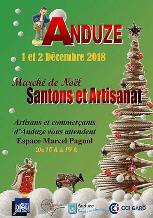 Marché Santons et Traditions - Anduze - Gard