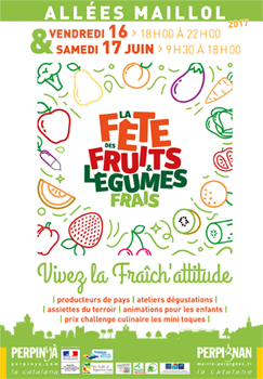 Fête des fruits et légumes frais à Perpignan - Pyrénées Orientales