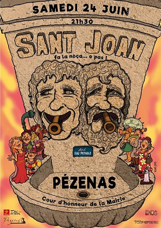 Sant Joan fa la nòça à Pézenas - Hérault