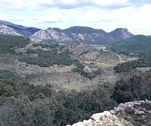 Panorama balade Castellas de Montoulieu - hérault