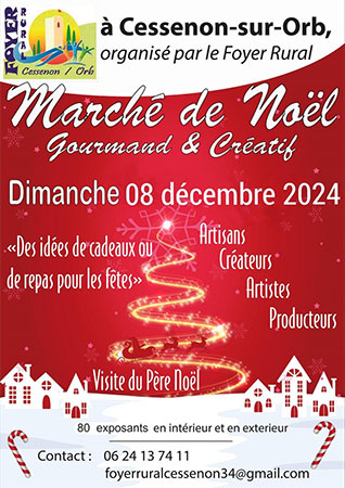 Marché de Noël de Cessenon-sur-Orb