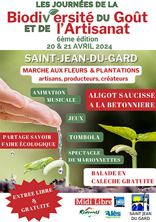 Journées de la Biodiversité, du goût et de l'artisanat St Jean du Gard