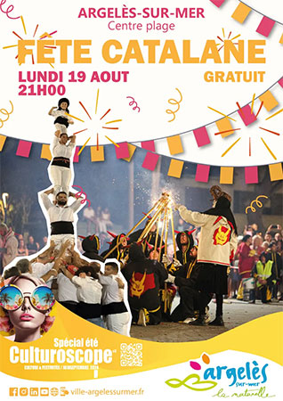 Fête Catalane Argelès-sur-Mer  Pyrénées-Orientales