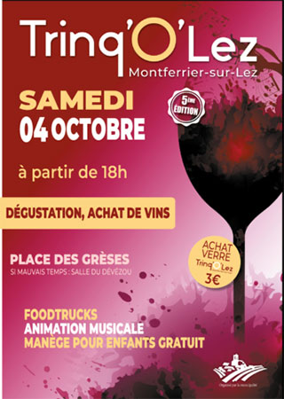 Trinq’O’Lez Montferrier-sur-Lez  Hérault