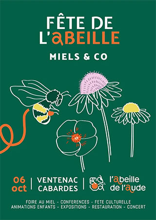 Fête de l’abeille Ventenac-Cabardès  Aude