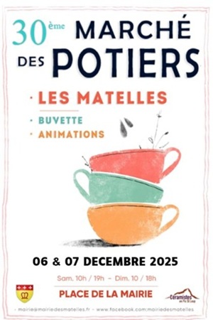 Marché des potiers des Matelles - Hérault
