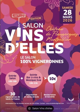 Salon Vins d'Elles Montpellier
