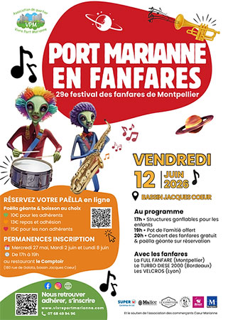 Port Marianne en fanfares - Montpellier