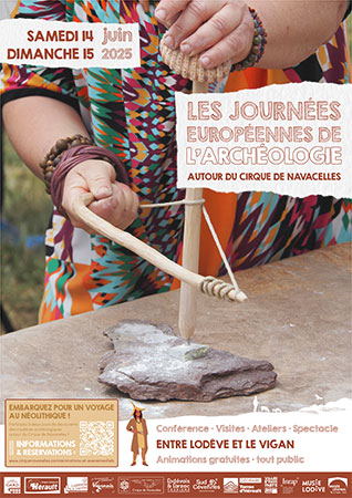 journées Européennes de l’Archéologie autour du Cirque de Navacelles
