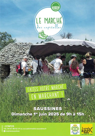Marché des Capitelles Saussines  Hérault