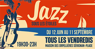 Jazz sous les étoiles aux Orpellières Sérignan-Plage