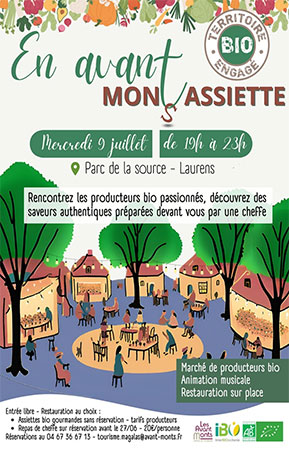 En Avant Mon Assiette  Laurens  Hérault