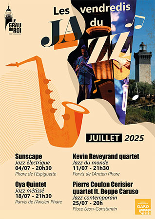 Les vendredis du Jazz - Le Grau du Roi  Gard