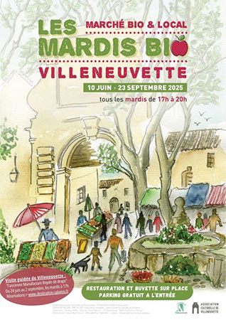 Les Mardis Bio de Villeneuvette