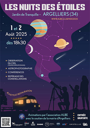 Les nuits des étoiles Argelliers Argelliers  Hérault