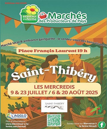 Marchés festifs nocturnes des producteurs de pays