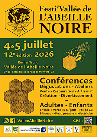 Festi'Vallée de l'Abeille Noire Le Pont-de-Montvert Lozère