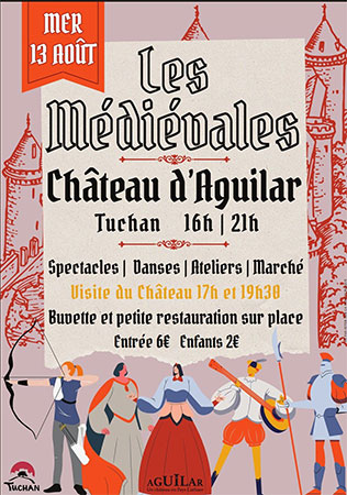 Les Médiévales d'Aguilar Tuchan  Aude