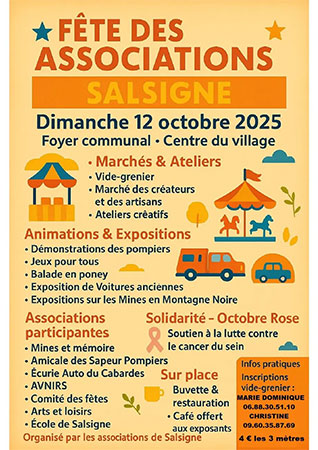 Salsigne fête ses associations et son patrimoine