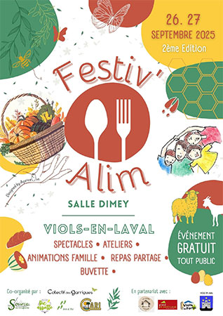 Festiv’Alim Viols-en-Laval  Hérault
