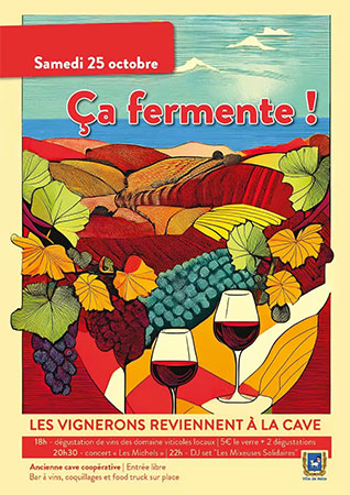 Ça fermente !, les vignerons de retour à la cave ! Mèze
