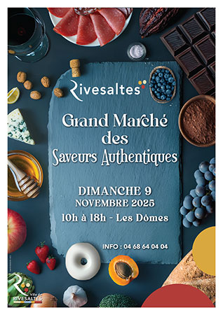 Grand marché des Saveurs Authentiques Rivesaltes