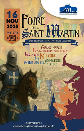 Foire de la Saint-Martin Murviel les Béziers  Hérault