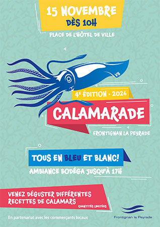 Calamarade Frontignan Hérault