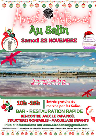 Marché de Noël - Salin d'Aigues-Mortes