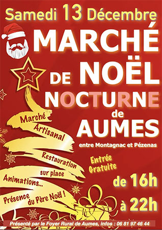 Marché de Noël Nocturne de Aumes