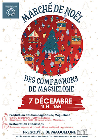 Marché de Noël Les Compagnons de Maguelone