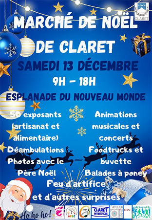 Marché de Noël de Claret