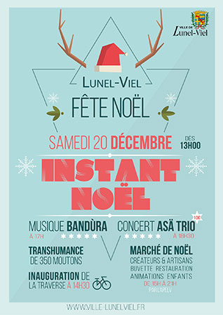 L’Instant Noël Lunel-Viel  Hérault