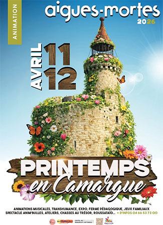 Printemps en Camargue Aigues-Mortes