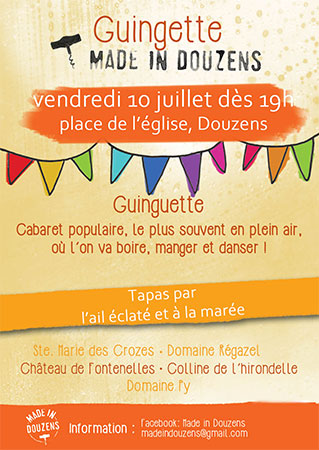 Guinguette Made in Douzens Aude