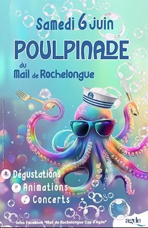La Poulpinade du Mail Agde Hérault