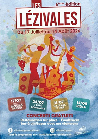 Lezivales Lézignan-Corbières  Aude