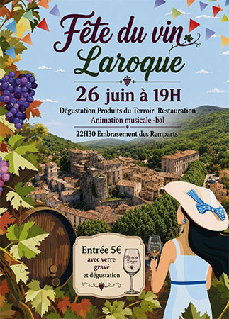 Fête du vin à Laroque