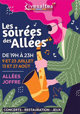 Les Soirées des Allées Rivesaltes Pyrénées-Orientales