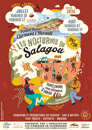 Les Noctures du Salagou Clermont l'Hérault  Hérault