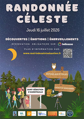 Randonnée céleste  Saint-Sébastien-d'Aigrefeuille  Gard