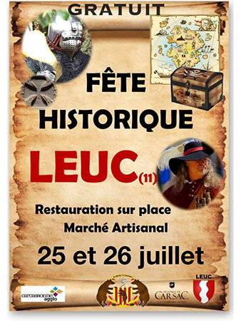 Fête multi époque au Château de Leuc