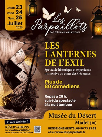 Les Lanternes de l’Exil Mialet Gard